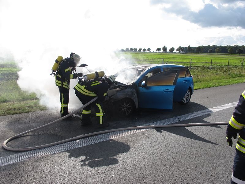 Kraftfahrzeugbrand klein (FK1)